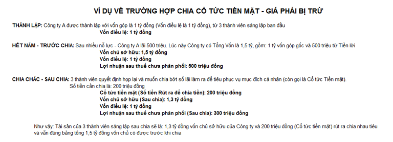 Tại Sao Khi Chia Cổ Tức Thì Giá Lại Giảm?